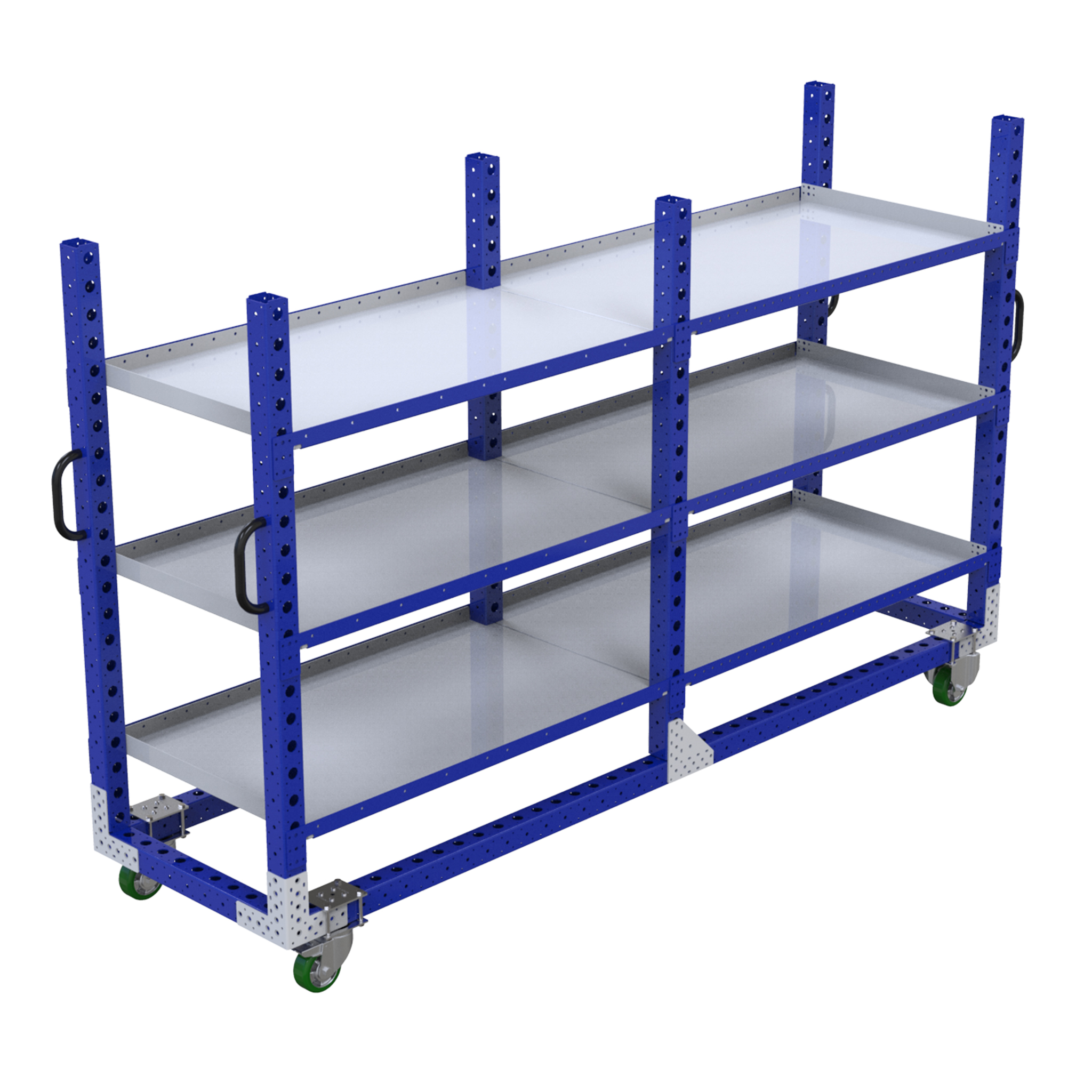 Carro de estante plano - 770 x 2800 mm