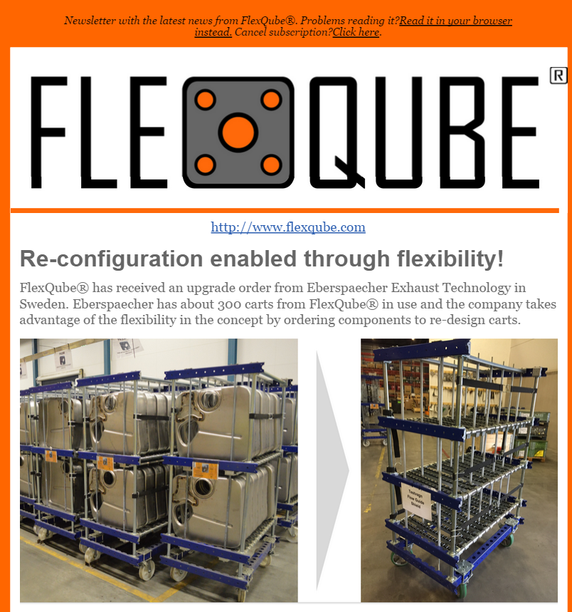FlexQube Newsletter Week 32!