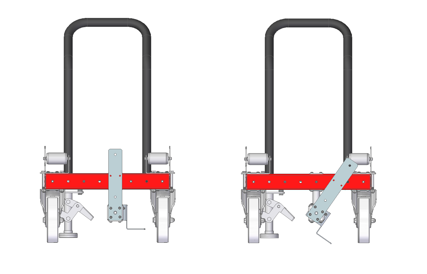 Roller top cart – 1120 x 560 mm