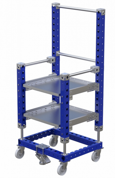 Smaller FlexQube Carts For Along the Assembly Line