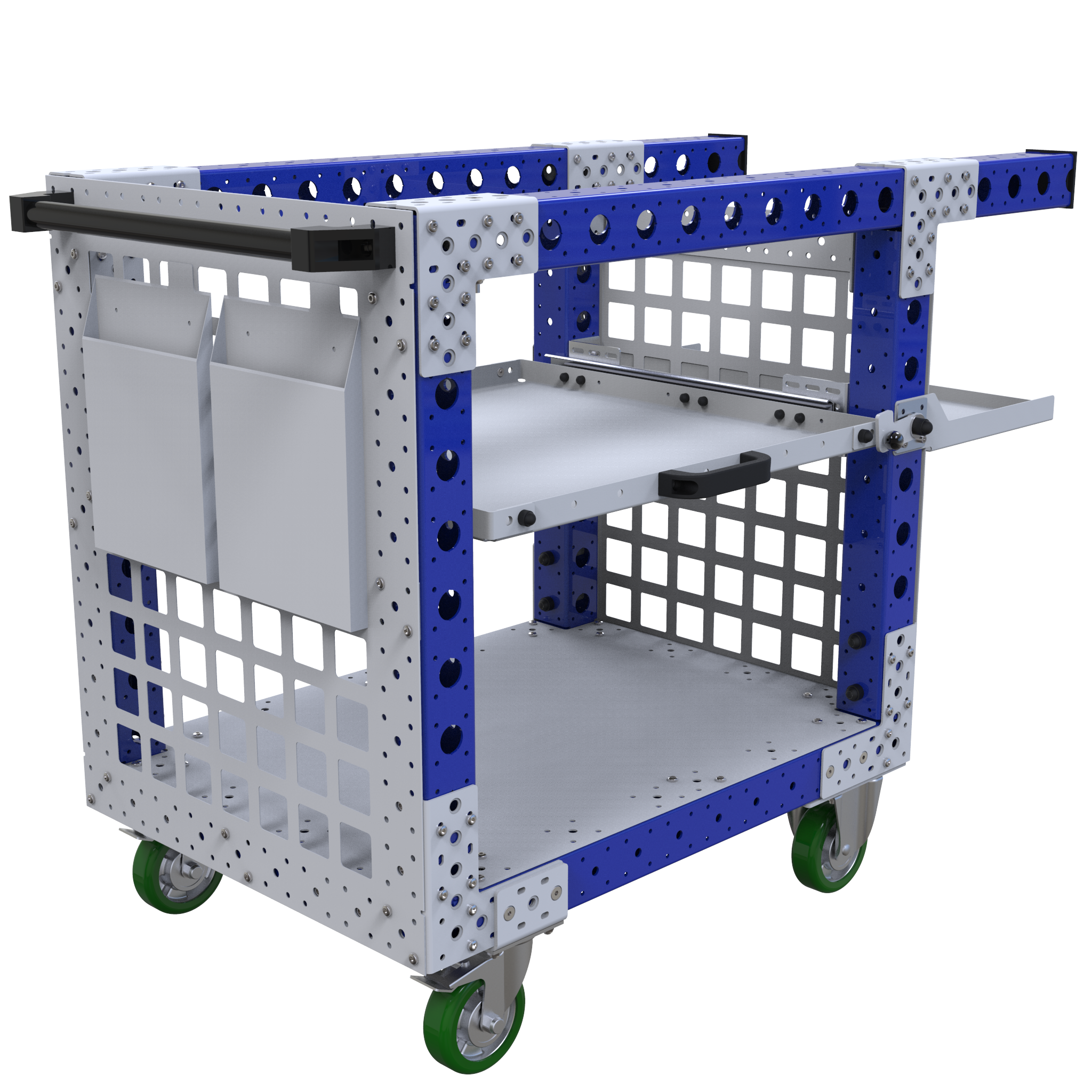 Carro con repisas - 840 x 630 mm