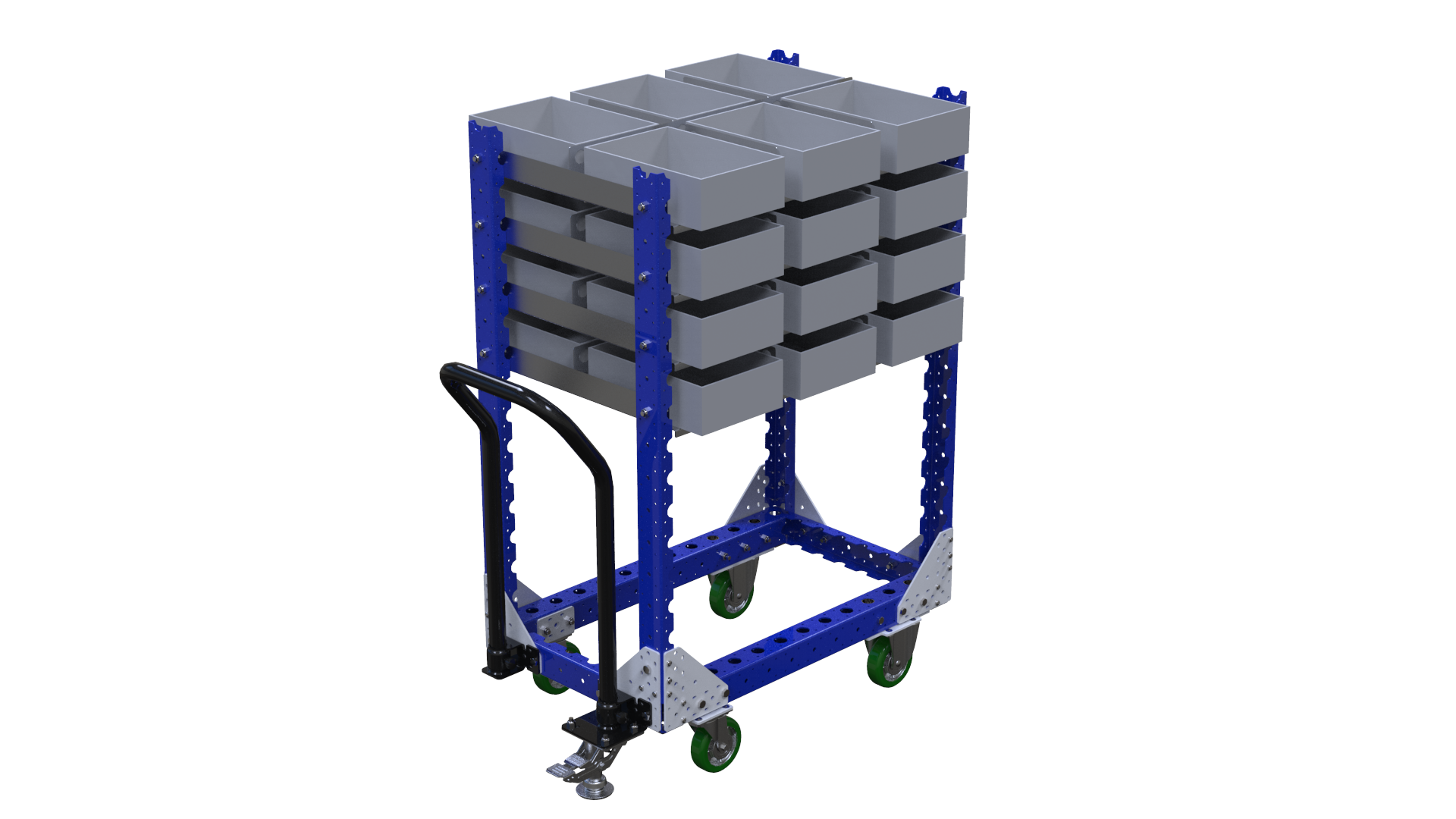 Carro de estante - 560 x 980 mm