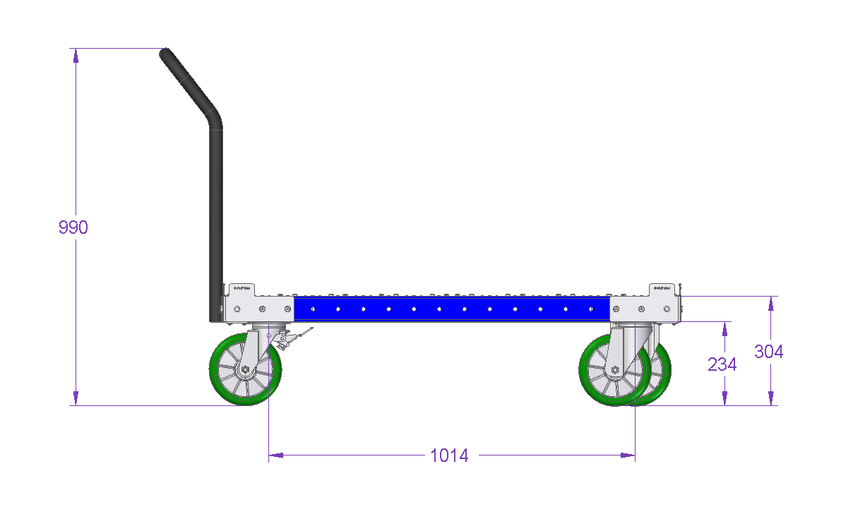 Container Cart – 1260 x 1190 mm