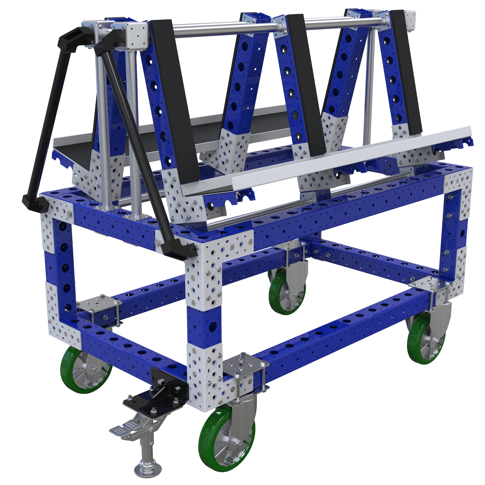 Glasfliesenwagen - 770 x 1330 mm