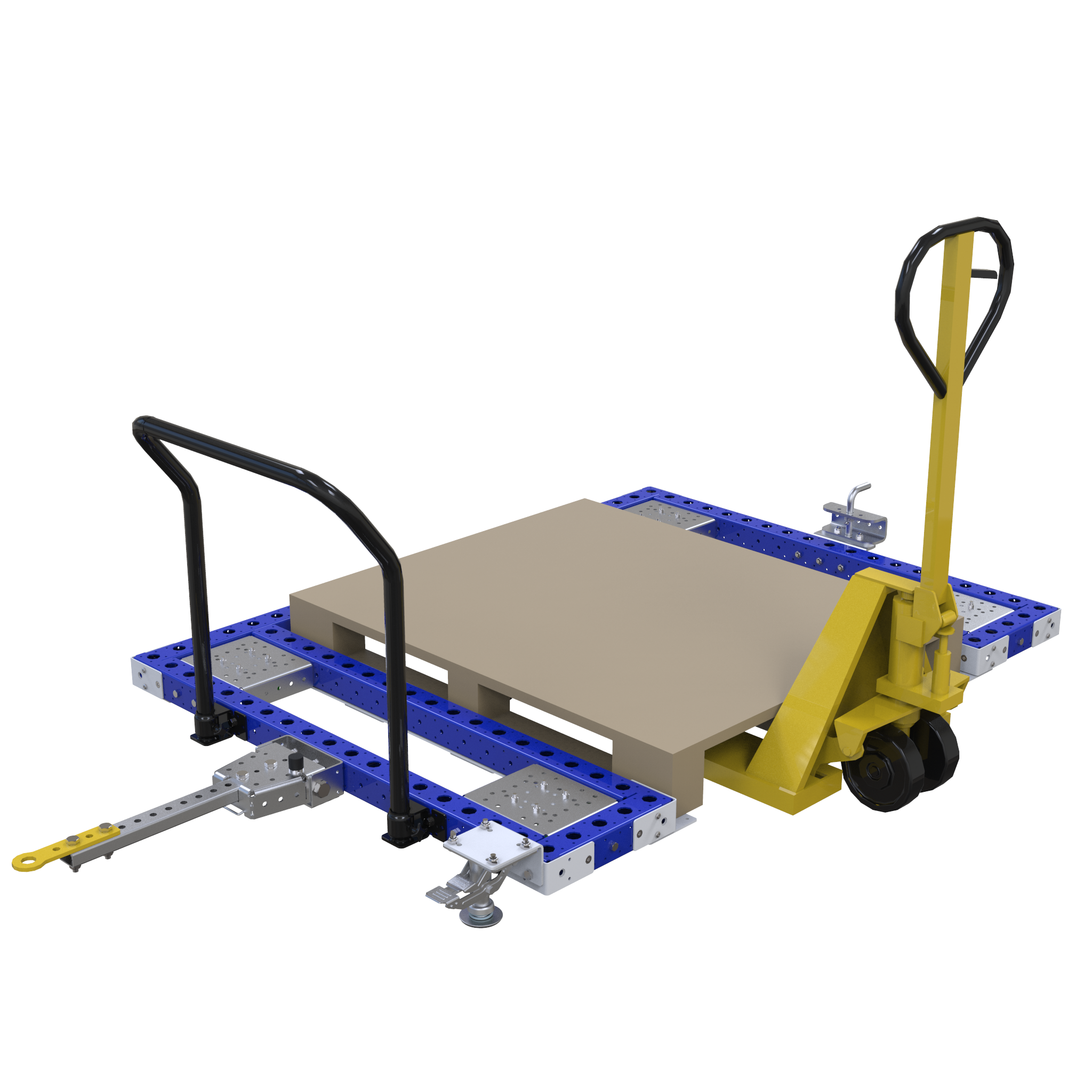 Pallet Tugger Cart - 1330 x 1750 mm