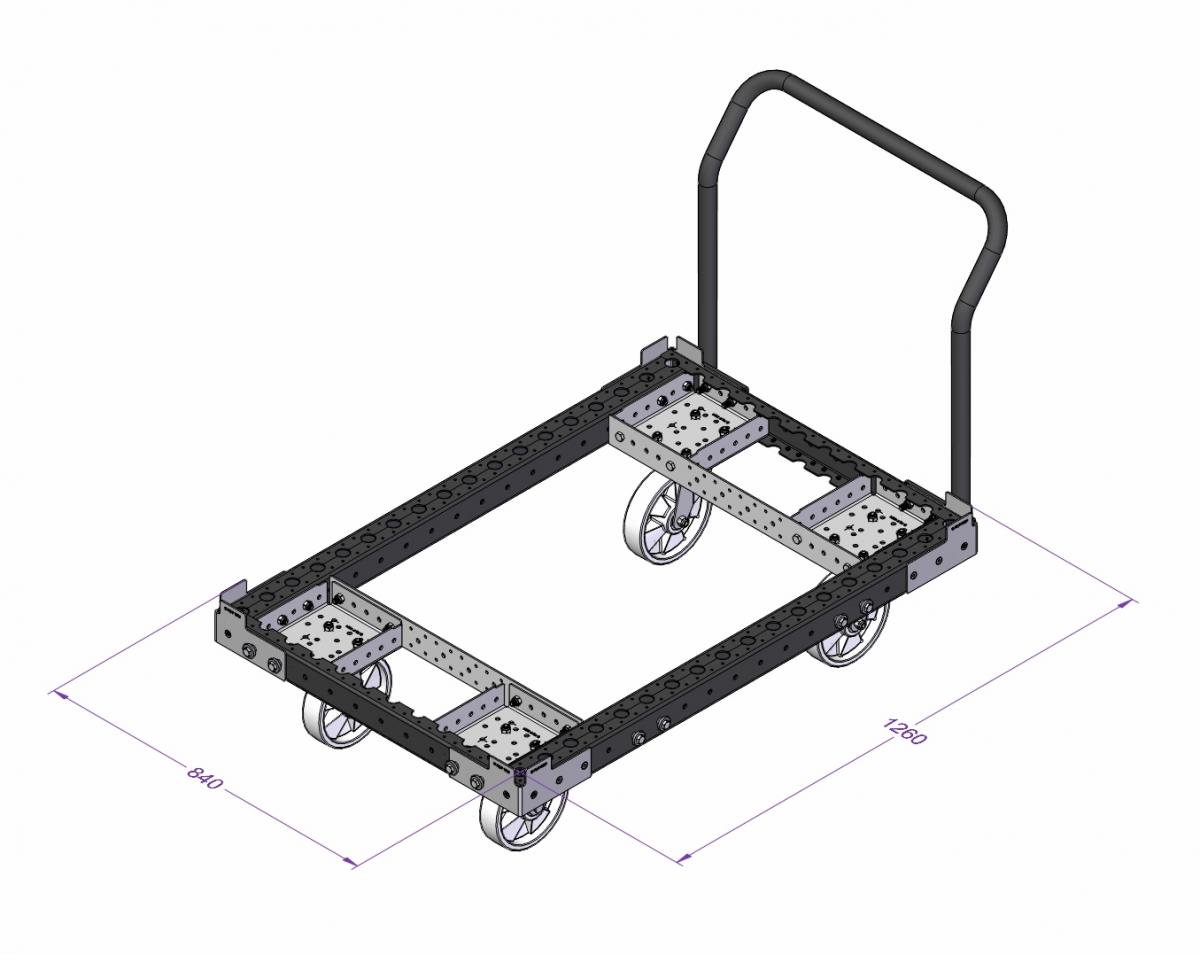 ¡FlexQube® recibe un pedido de carritos con manillar extraíble!