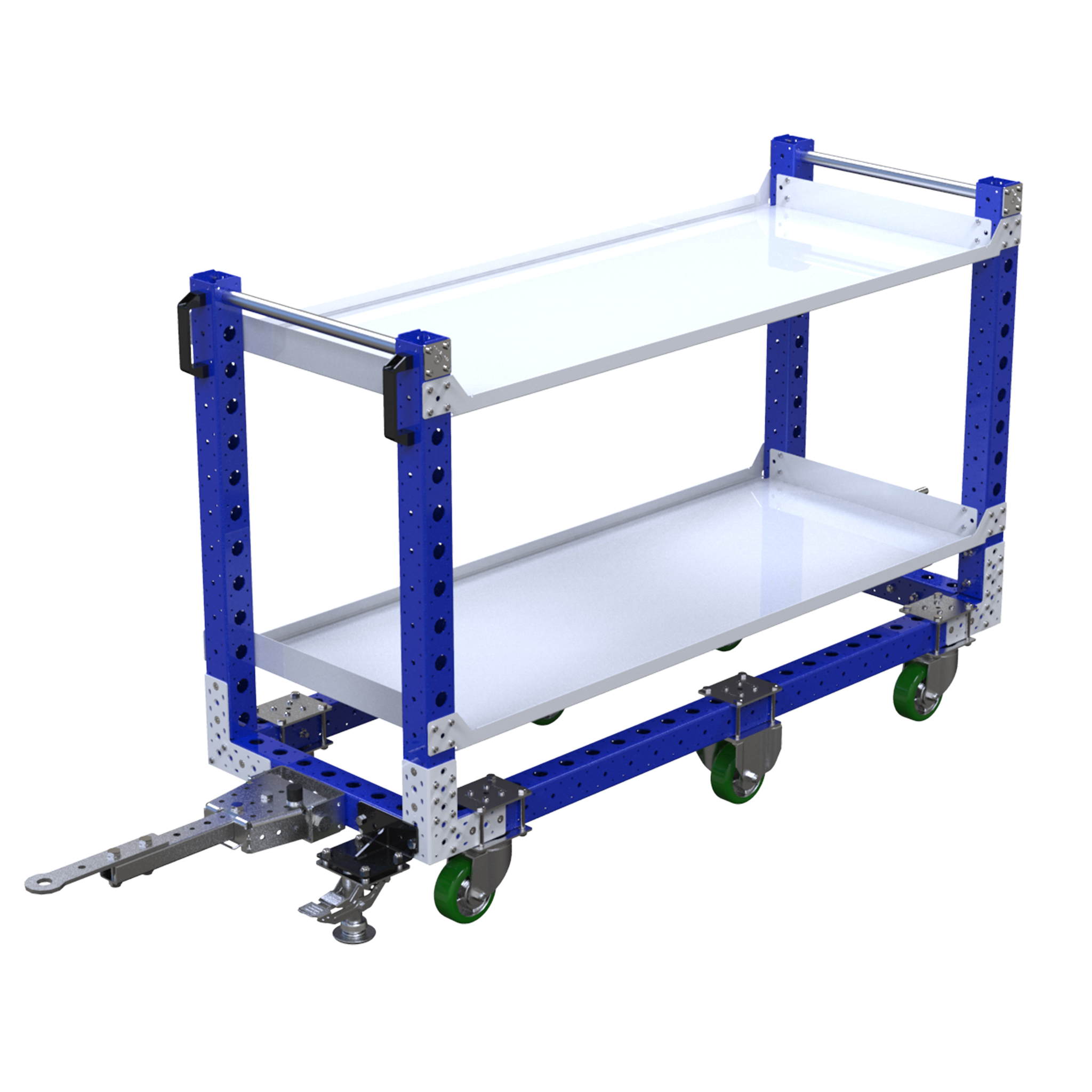 Carro de estante plano - 630 x 1680 mm