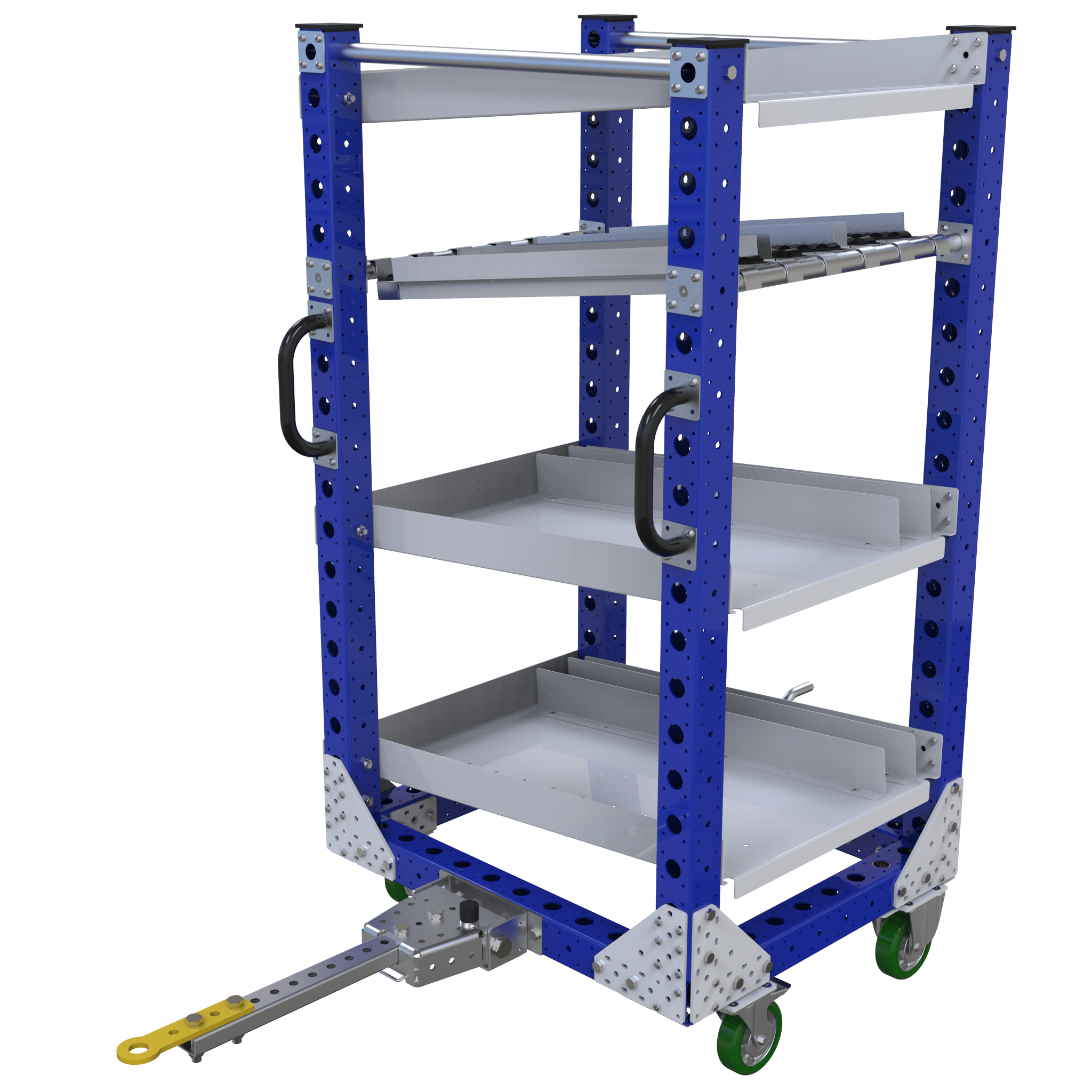 Carro con repisas - 700 x 840 mm