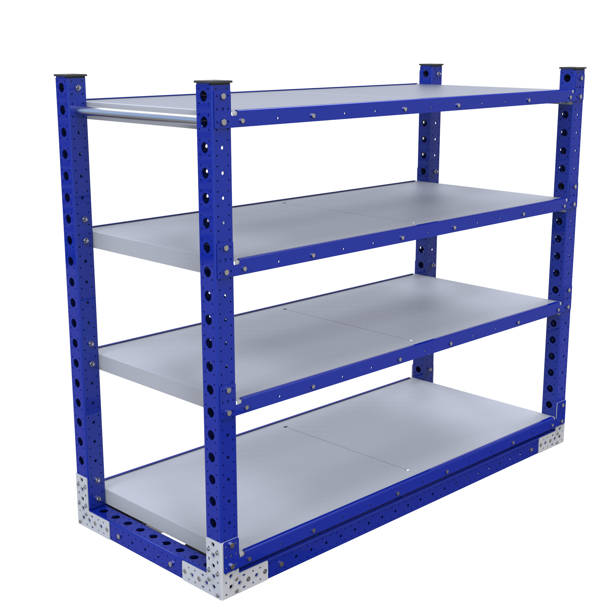 Carro con repisas planas - 770 x 1890 mm