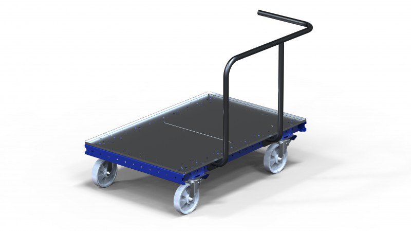 Carrito de Remolque FlexQube para el manejo de materiales
