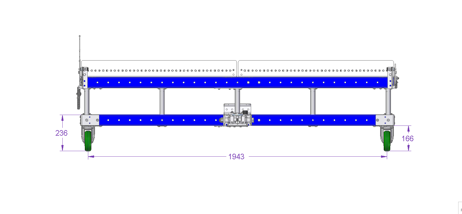 Roller Pallet Cart – 2030 x 2800 mm