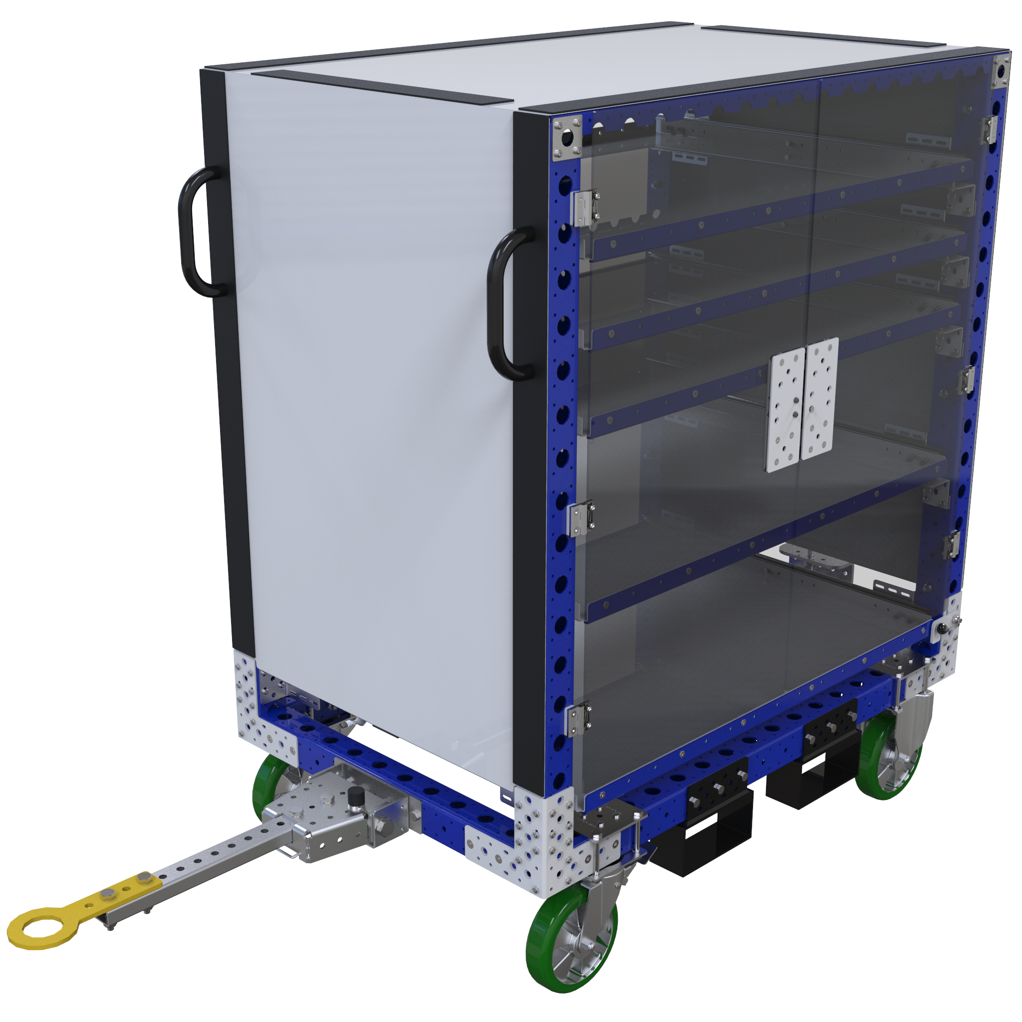 Ausziehbarer Regalwagen - 840 x 1260 mm