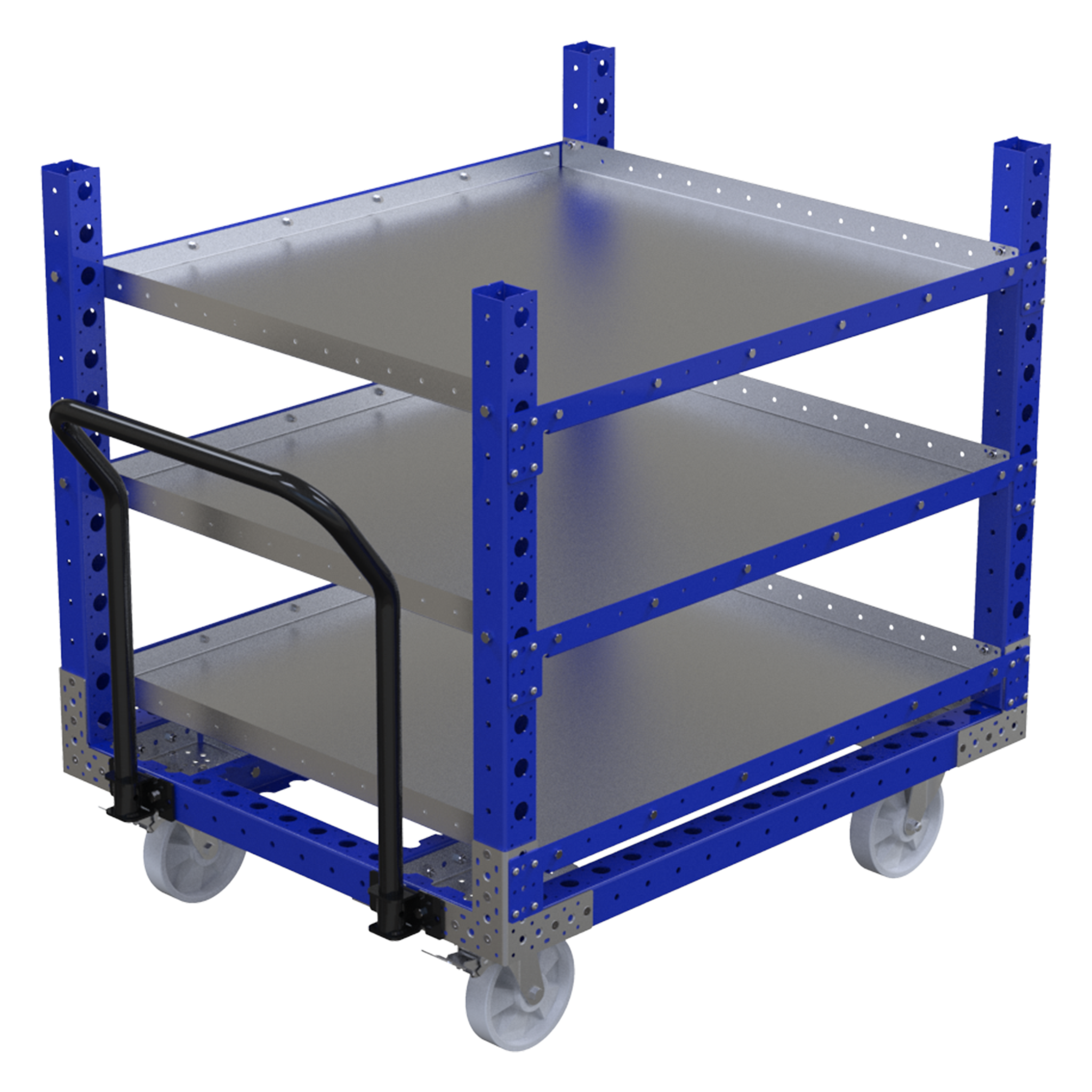 Carro con estante plano - 1260 x 1050 mm