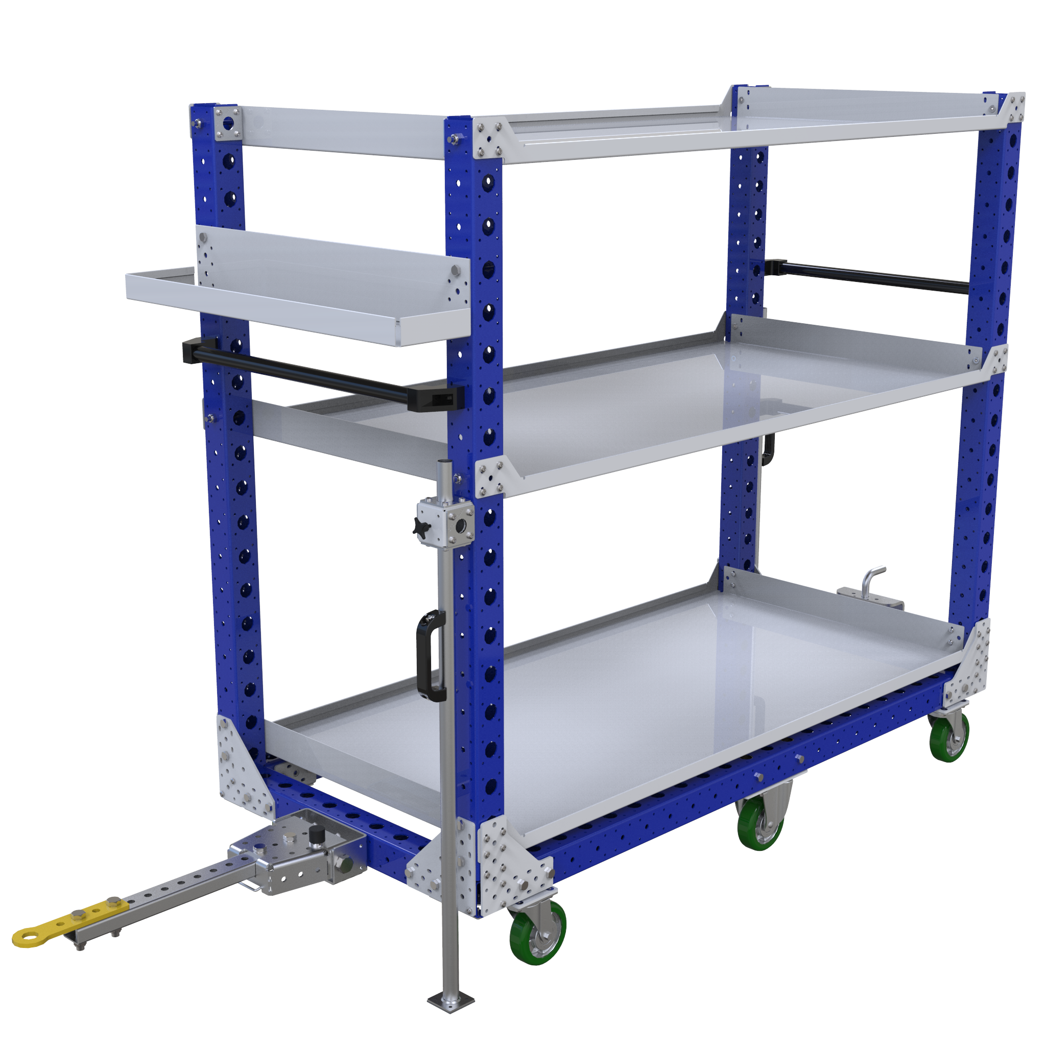 Carro con repisas planas - 770 x 1680 mm