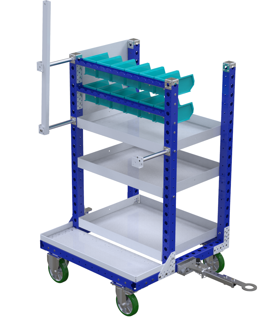 FlexQube kit cart at Siemens in California