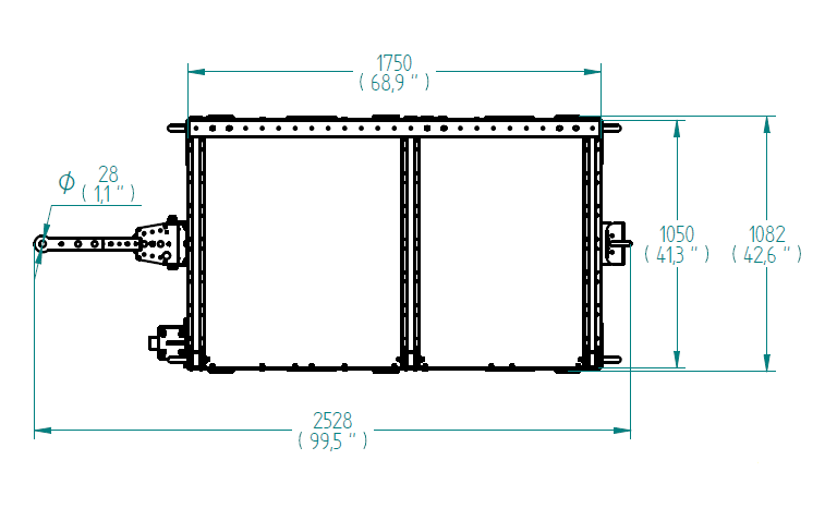Kit Cart – 1050 x 1750 mm