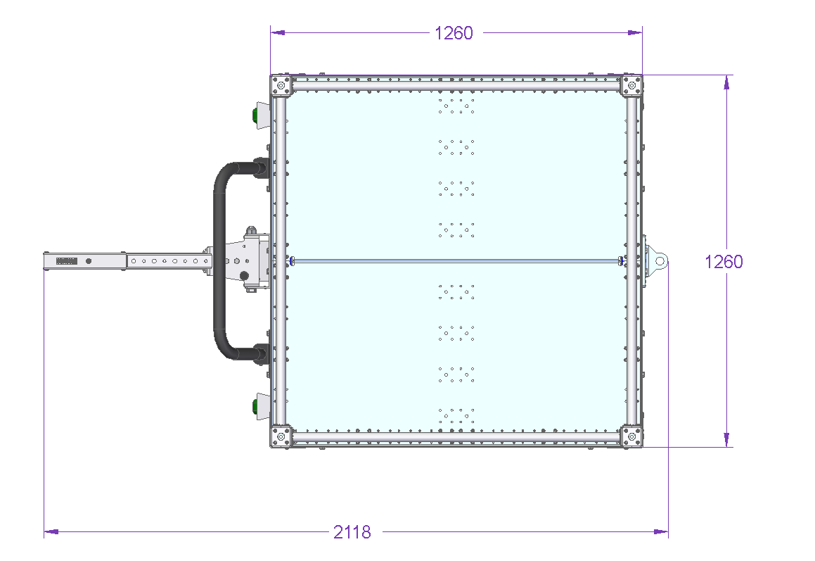Kit Cart For Cylinder Blocks - 1260 x 1260 mm