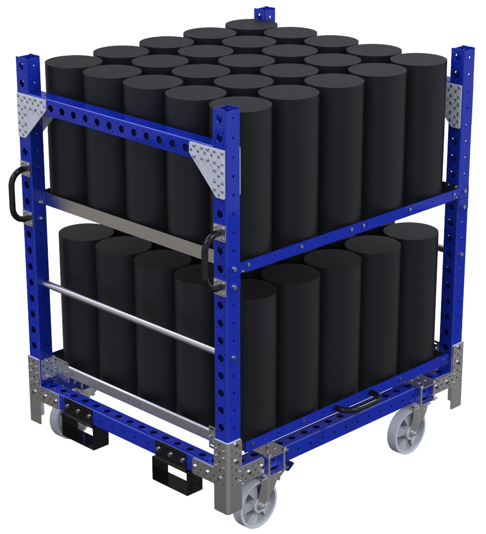 Modular & industrial material handling kit cart by FlexQube