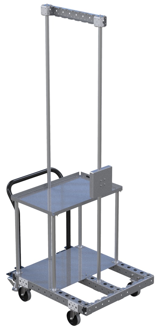 Modular & industrial material handling kit cart by FlexQube