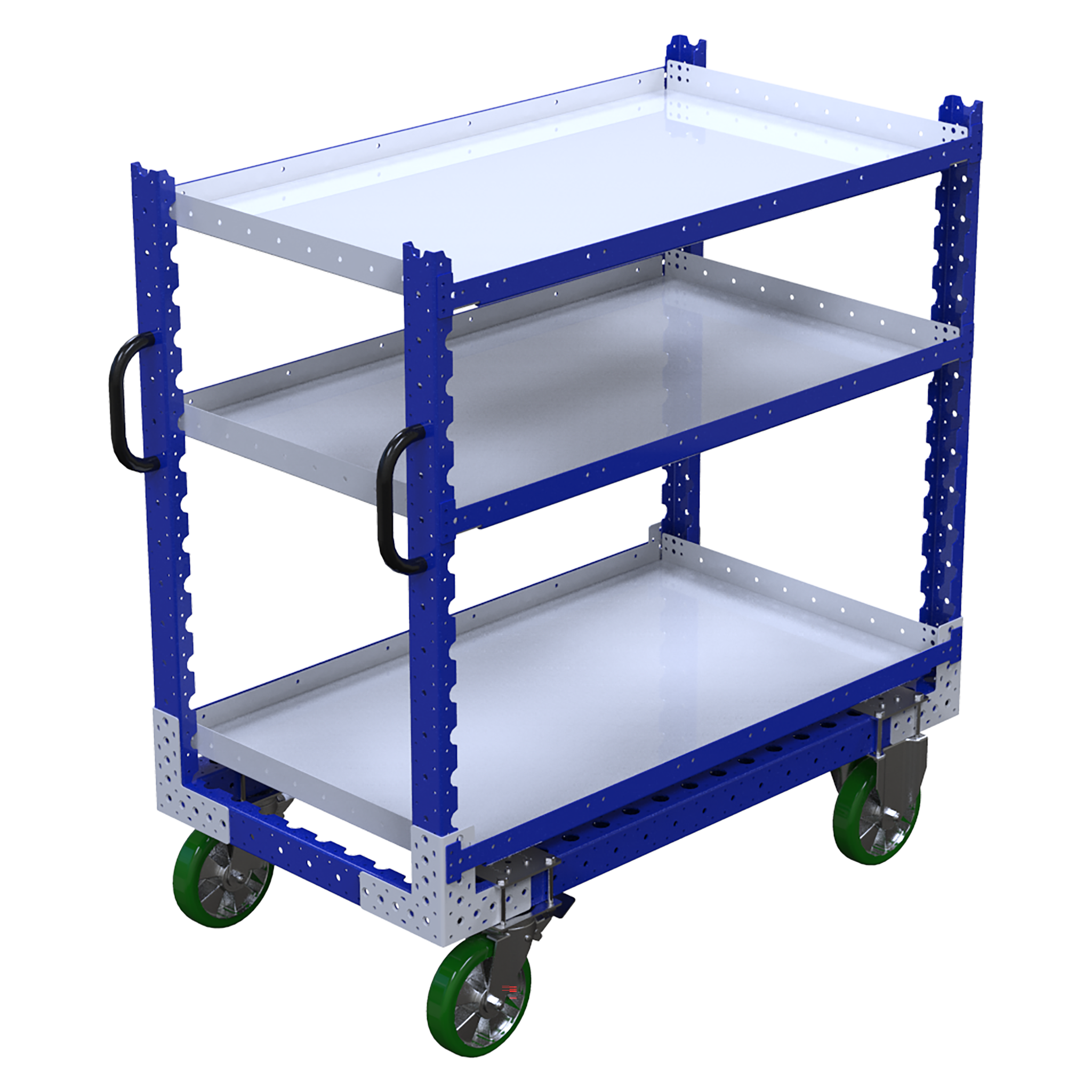 Carro con estante plano - 700 x 1260 mm