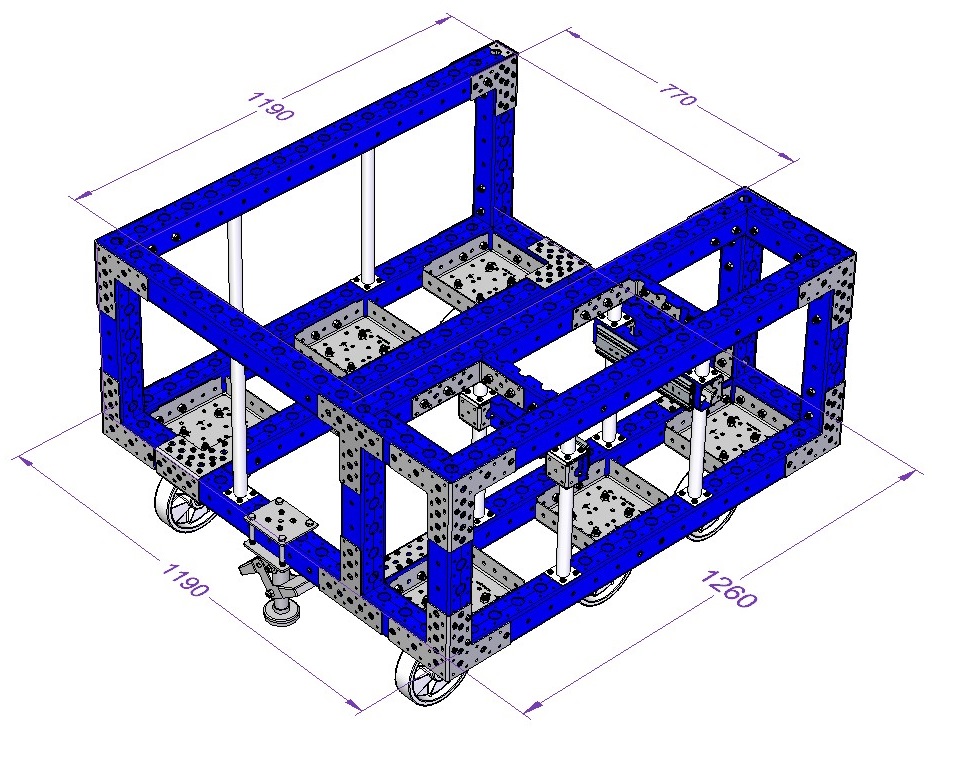 Heavy Duty Assembly Cart