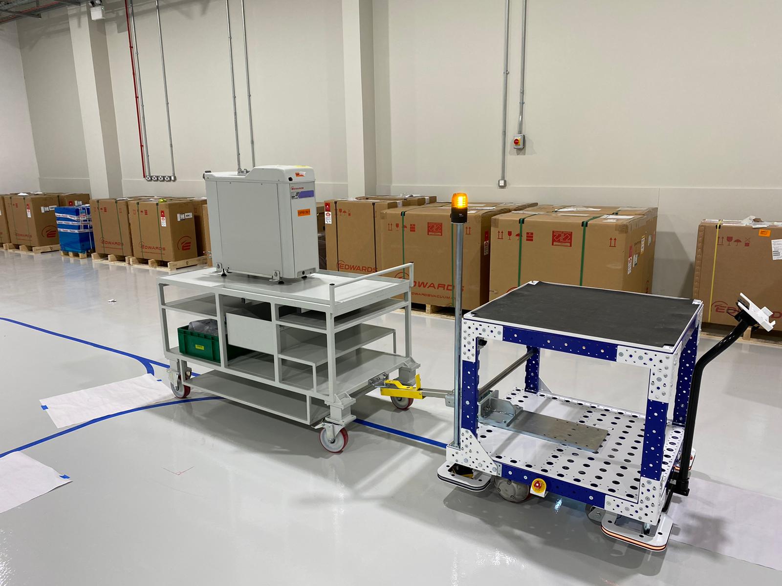 Logistics 4.0 and the Mobile Industrial Robot