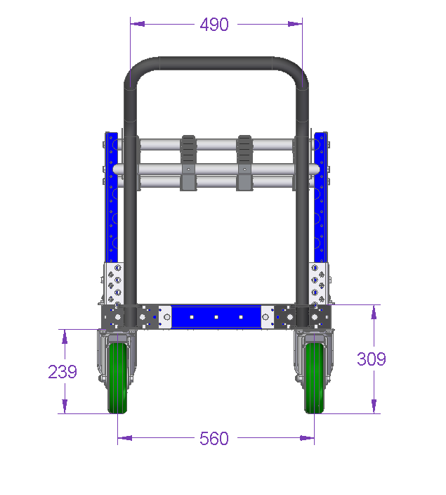 Flow Rack – 2520 x 630 mm