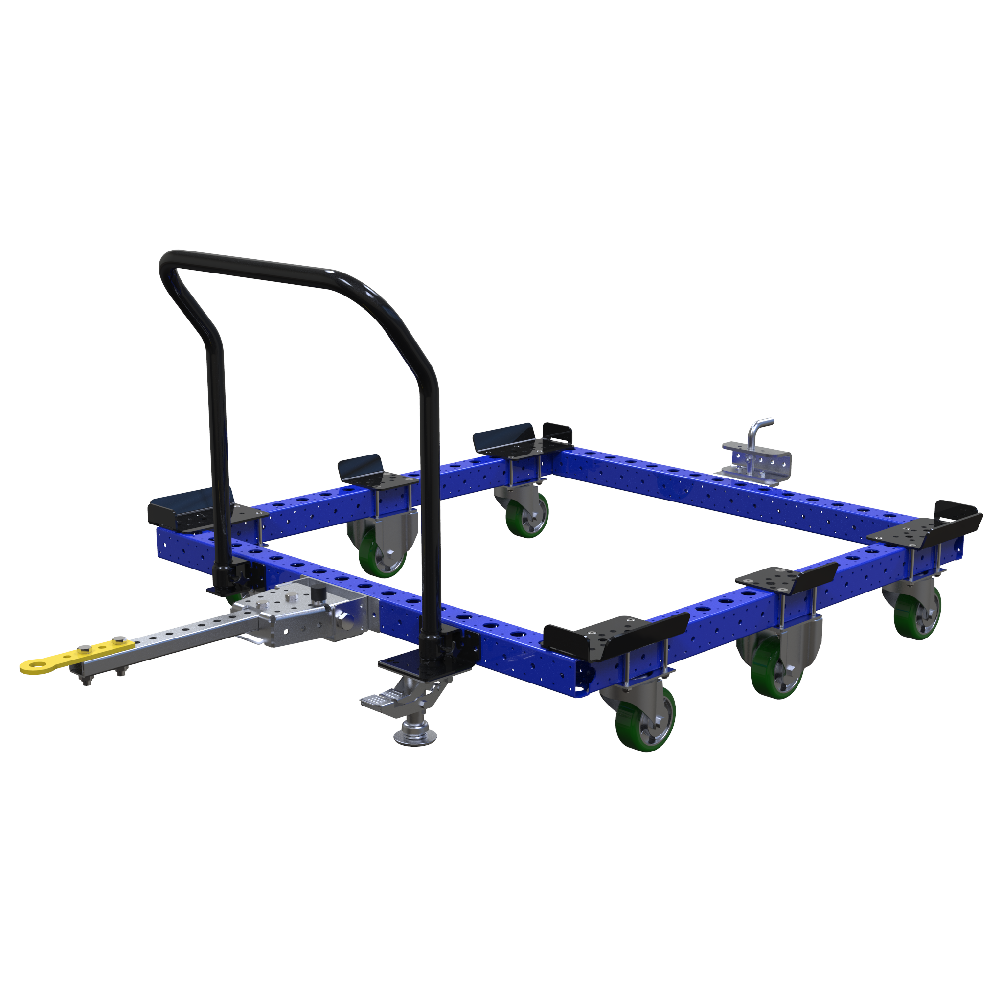 Low Rider Tugger Pallet Cart - 1260 x 1260 mm
