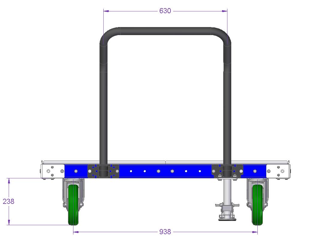 E-Frame Pallet Cart – 1050 x 1260 mm