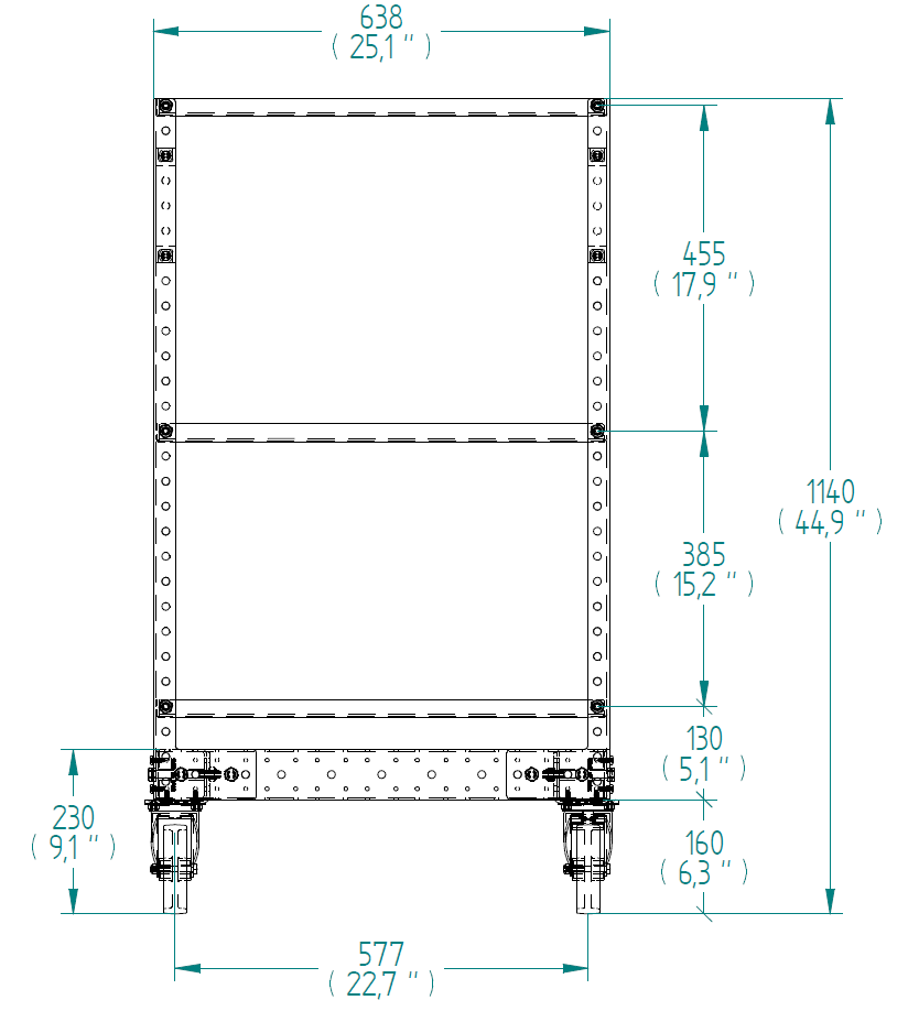 Shelf Cart - 630 x 700 mm