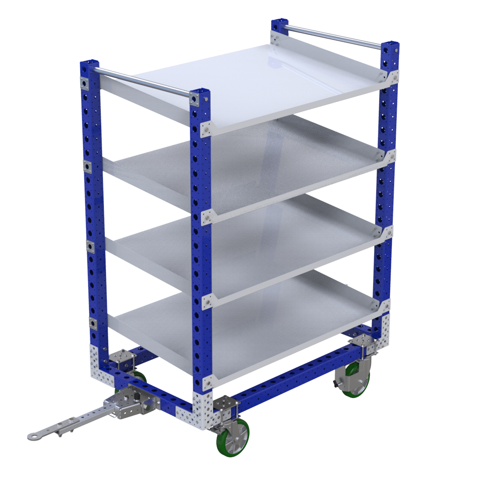 Carro de estante de flujo - 840 x 1400 mm