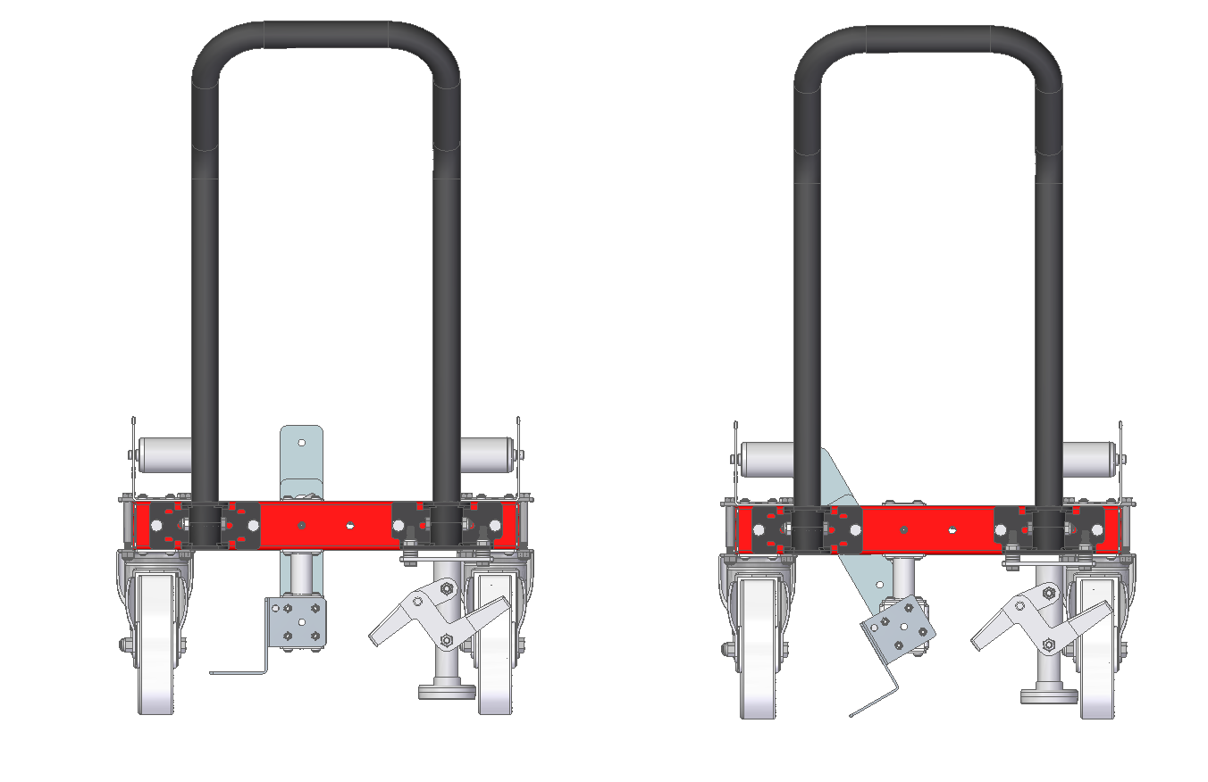 Roller top cart – 1120 x 560 mm