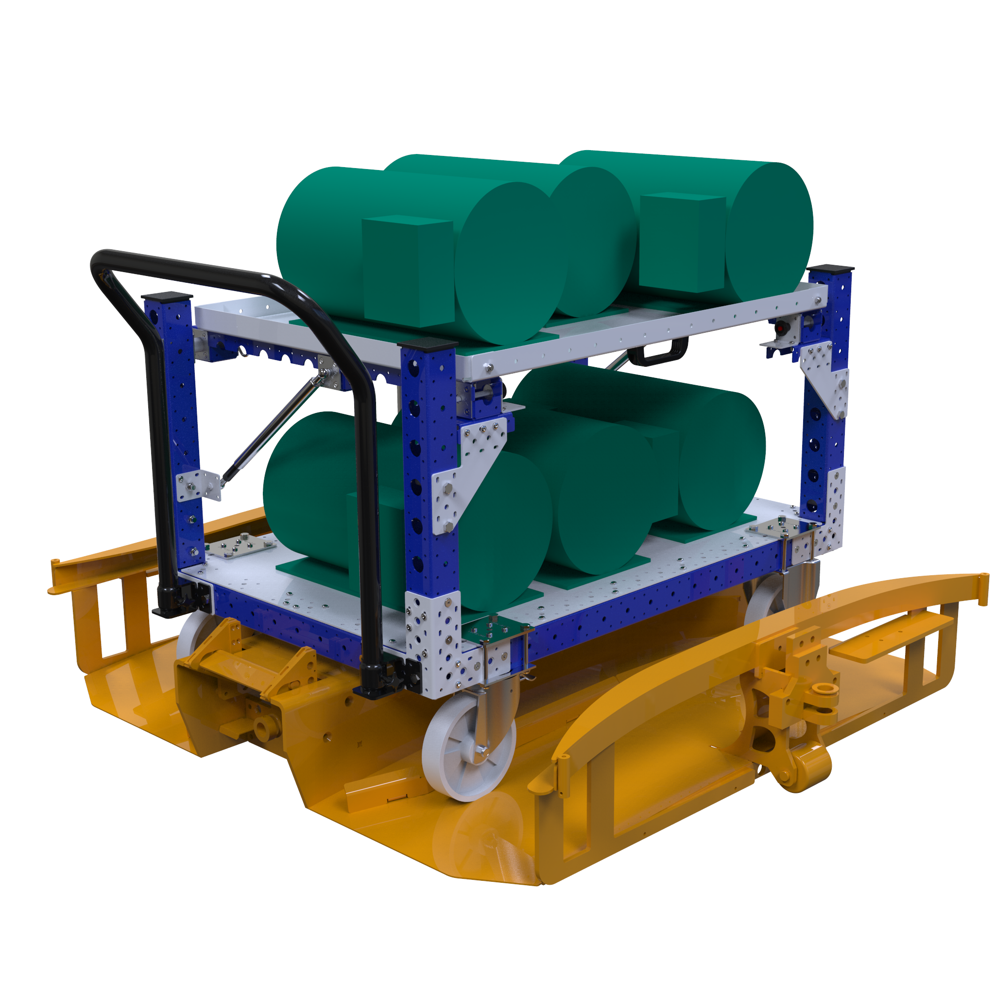 Flip Up Shelf Cart – 1260 x 840 mm