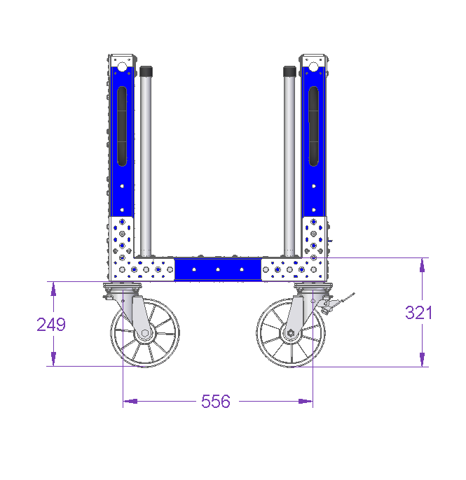 Pallet Cart - 980 x 630 mm