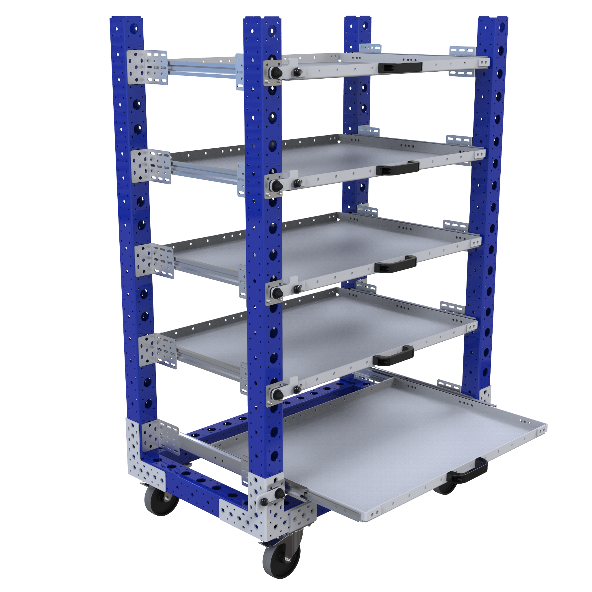 Extendable Shelf Cart – 630 x 1050 mm