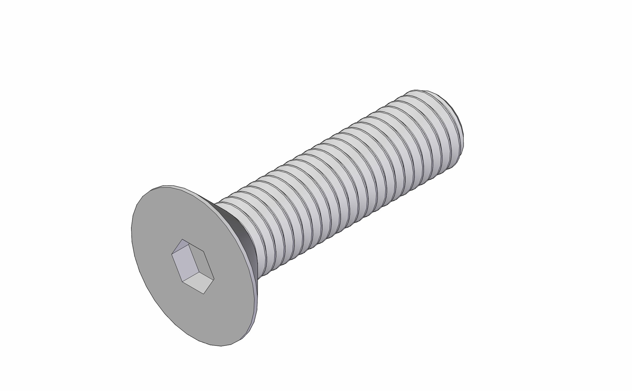 M10 x 40 Countersunk