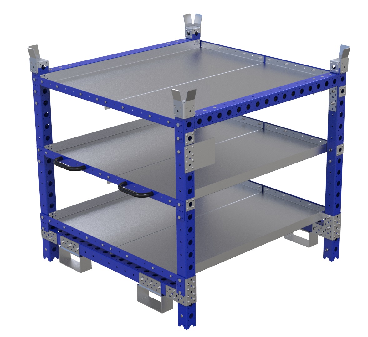 Stapelbarer Regalwagen – 1260 × 1260 mm