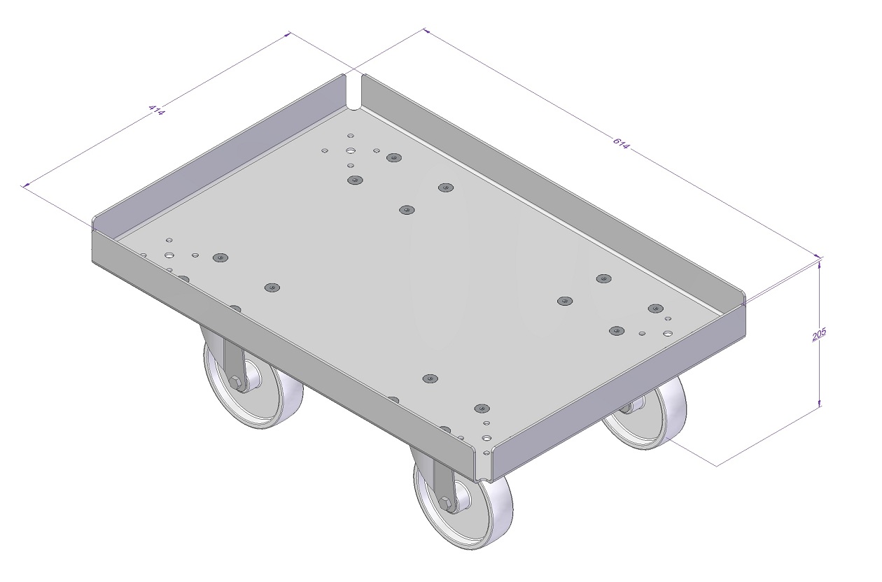 Daughter Cart 620 x 420 mm - Low