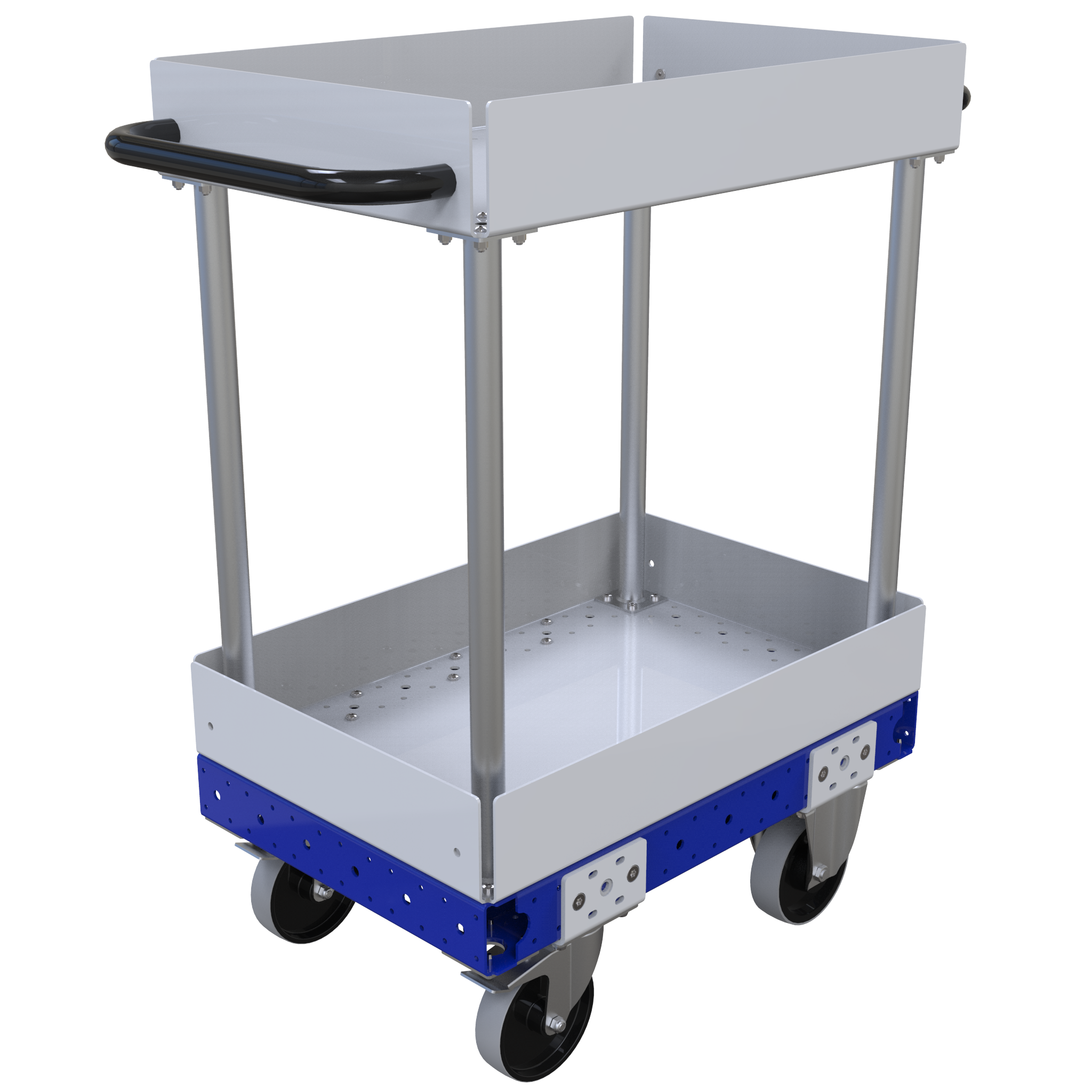 Carro con repisas - 420 x 630 mm