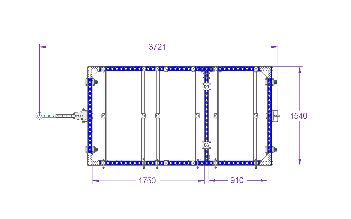 Mother Cart 3 in 1 – 1540 x 2870 mm