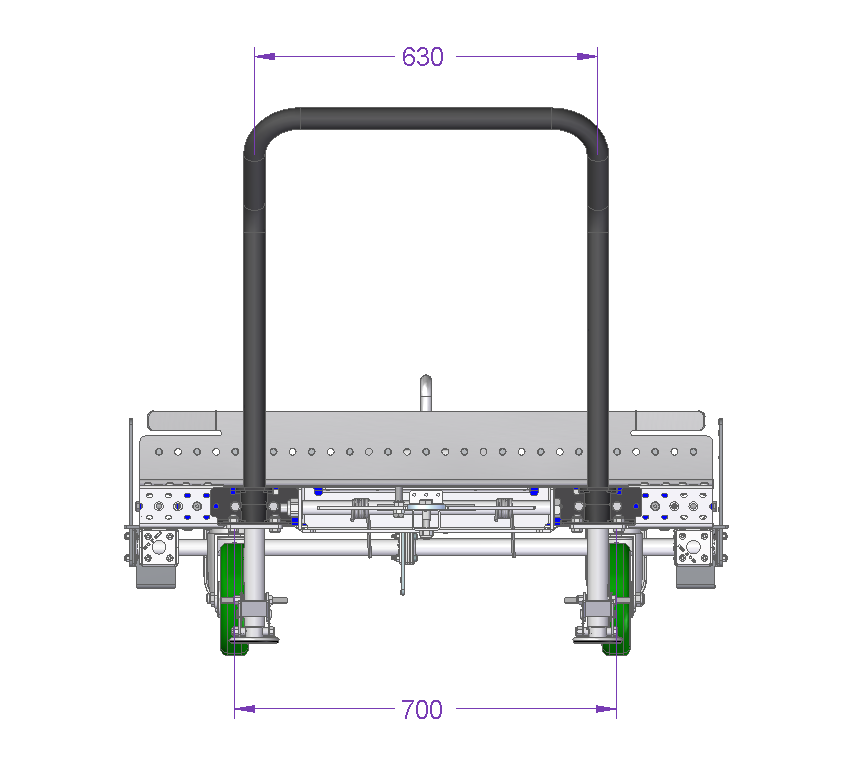 Rollenwagen – 1610 × 1050 mm