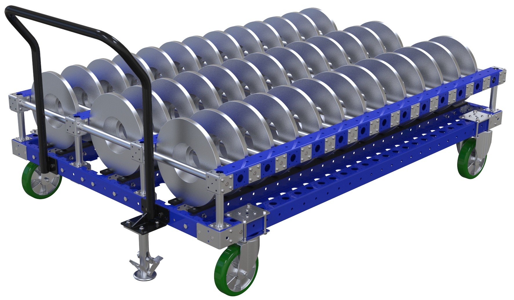 Modular & industrial material handling kit cart by FlexQube