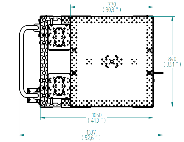 Rotating Cart – 840 x 1050 mm