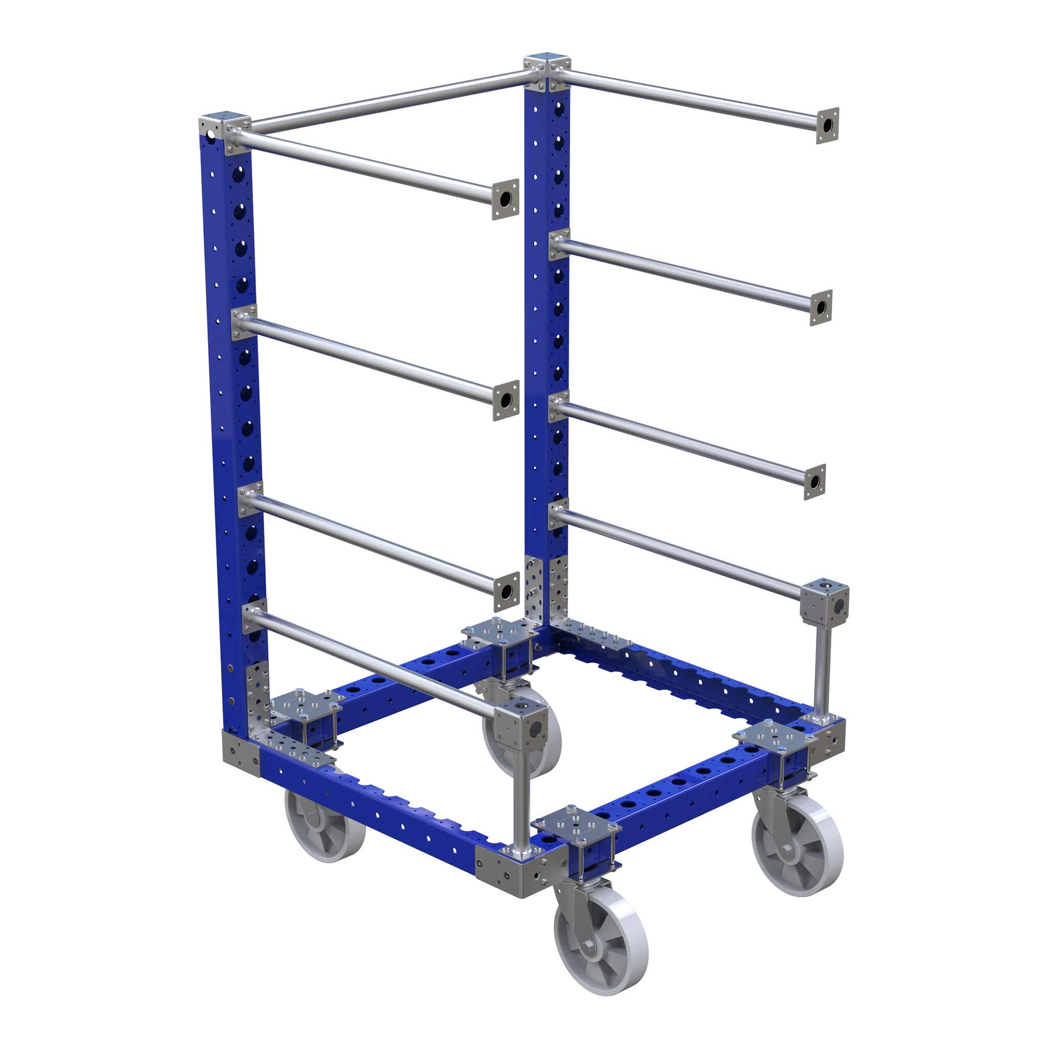 Cart with Horizontal Pipes