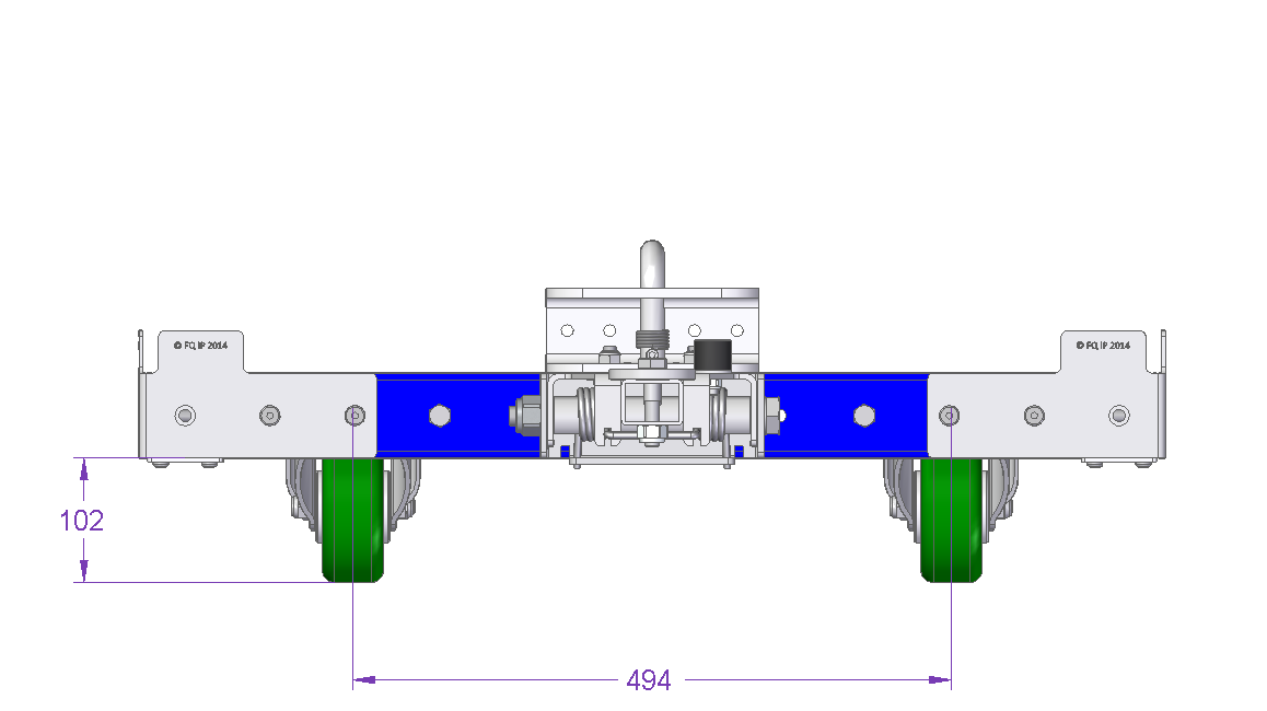 Tugger Cart – 840 x 840 mm