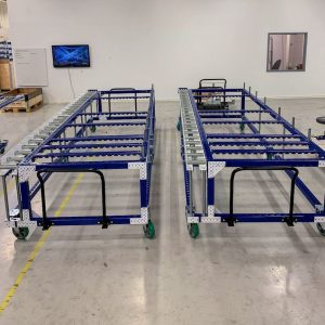 Material Handling Carts Designed for Industrial Equipment Manufacturing