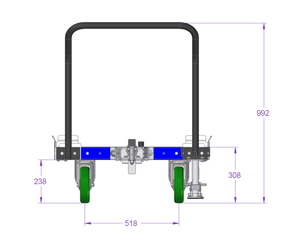 Tugger Cart - 840 x 910 mm