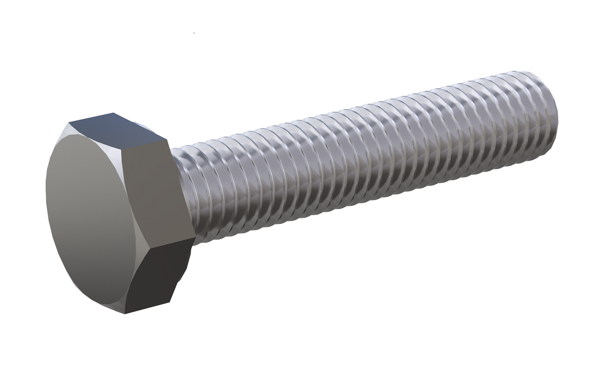 M10 x 50 mm Hex Head Fully Threaded