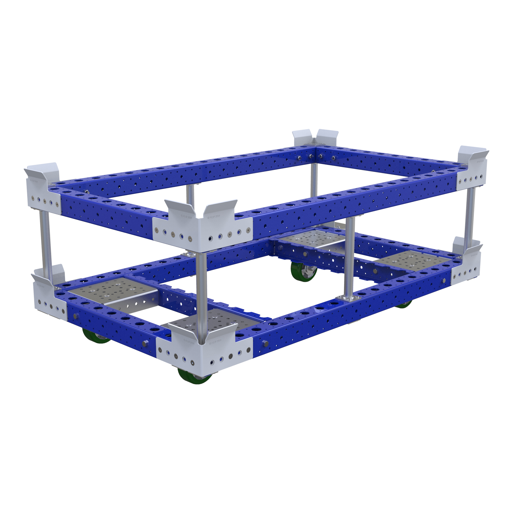 Pallet Cart w. Sub-Frame - 840 x 1400 mm