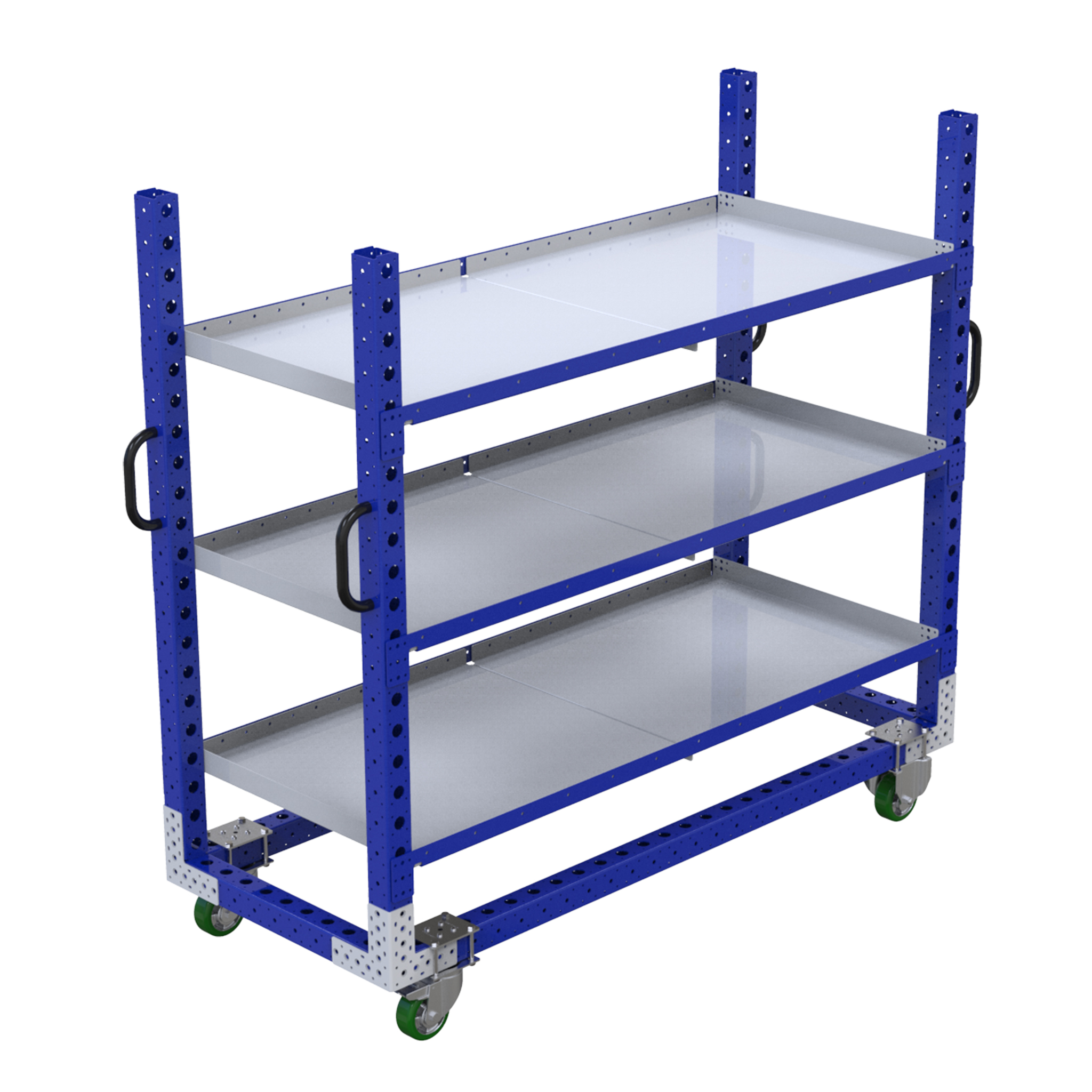 Carro de estante plano - 770 x 1890 mm